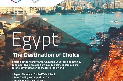 Egypt Retains Top Spot in MEA Region and Ranked 15th Globally in Kearney’s Global Services Location 2021 Index