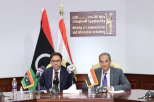 وزير الاتصالات وتكنولوجيا المعلومات في زيارة لليبيا