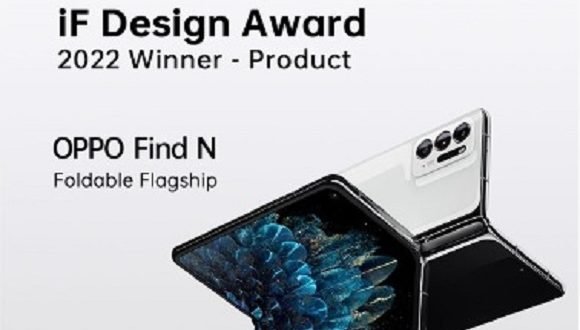 OPPO Find N Scores Two Wins at the iF Design Awards 2022