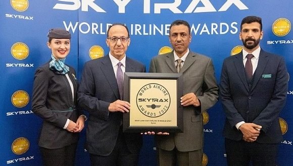 طيرانُ ناس يحصد جائزة "سكاي تراكس" العالمية للمرة الخامسة على التوالي