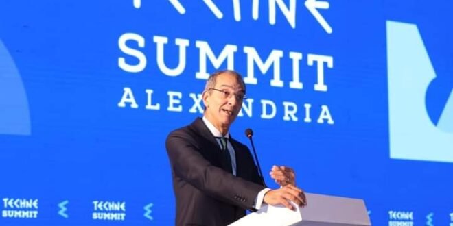 The Minister of Communications and Information Technology Amr Talaat delivered a speech at the opening of the ninth edition of the Techne Summit exhibition and conference,