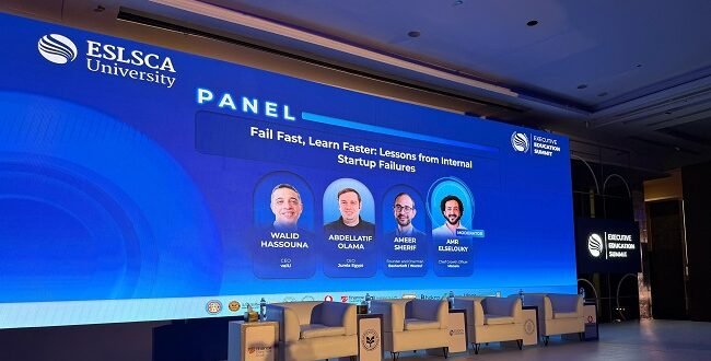من “افشل سريعاً” إلى “الابتكار المسؤول”.. رئيس “جوميا” يرسم خارطة طريق الشركات الناشئة في قمة ESLSCA