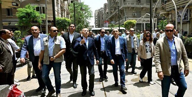 رئيس الوزراء يتابع تطوير وسط القاهرة وإحياء القاهرة الخديوية