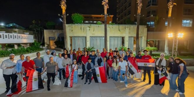 دي دي تحتفي بالصحفيين في ليلة كروية لدعم منتخب مصر